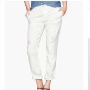 NWT GAP Broken In Destructed Khakis